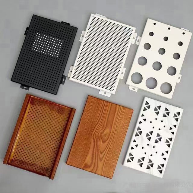 冲孔异型铝单板墙面施工的技术